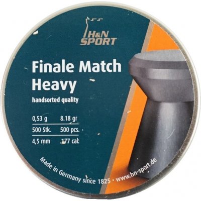 Пули пневматические H&N Finale Match Heavy 4,49 мм 0,53 грамма (500 шт.) 