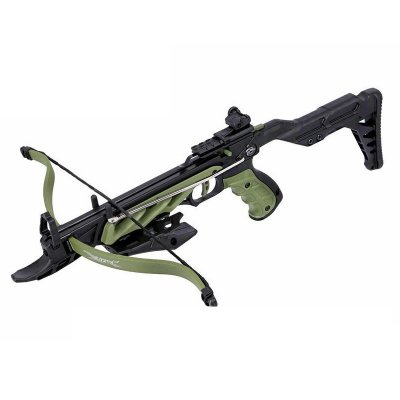 Арбалет-пистолет Man Kung MK-TCS2 Alligator (зеленый, 36 кг)