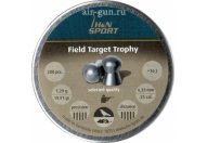 Пули пневматические H&N Field Target Trophy 6,35 мм 1,29 грамма (200 шт.) 