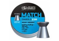 Пули пневматические JSB Blue Match Diabolo S100 4,5 мм 0,535 грамма (500 шт.)