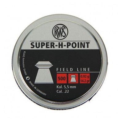 Пули пневматические RWS Super-H-Point 5,5 мм 0,92 грамма (500 шт.)