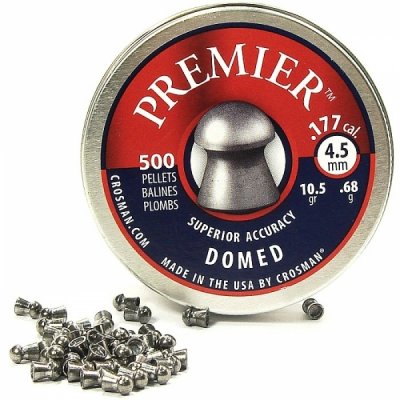 Пули пневматические Crosman Premier Domed 4.5 мм 10.5 гран (500 шт.)