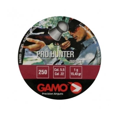 Пули пневматические GAMO Pro Hunter 5,5 мм 1.00 грамма (250 шт.)