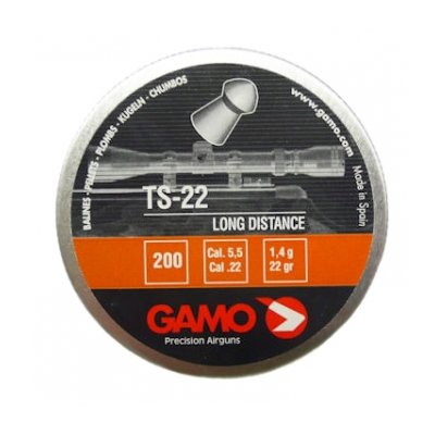 Пули пневматические GAMO TS-22 5,5 мм 1.4 грамма (200 шт.)