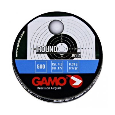 Пули пневматические GAMO Round 4.5 мм 0.53 грамма (500 шт.)