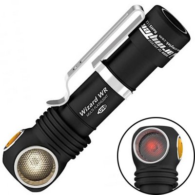 Фонарь Armytek Wizard C2 WR Magnet USB XD16, 1100 lm белый + XQE 230 lm красный 