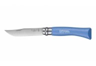 Нож Opinel Tradition Colored №07, нержавеющая сталь, голубой, 001424