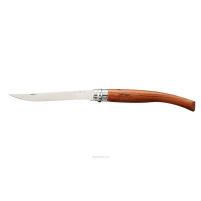 Нож Opinel Slim Bubinga №10 нержавеющая сталь,бубинга, 000013