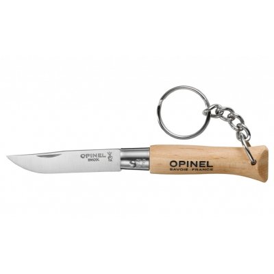 Нож Opinel №4, нержавеющая сталь, бук, 000081