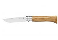 Нож Opinel Tradition Luxury №08, нержавеющая сталь, олива, 002020