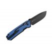 Складной нож SRM Rubik 7228-GI Black сталь D2 рукоять, Blue/Black G10