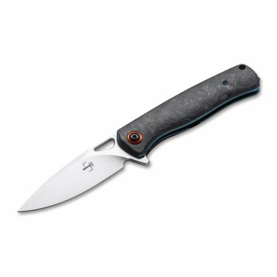 Нож Boker 01BO319 Nebula (D2) мраморный карбон