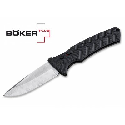 Нож Boker 01BO507DAM Strike Drop point (Damascus) Black Aluminium