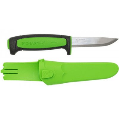 Нож Morakniv Basic 511 Limited Green Lime Edition, углеродистая сталь, 13466