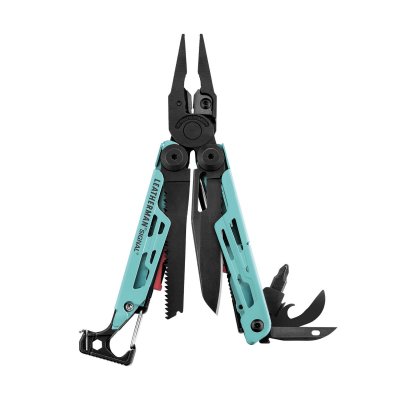 Мультитул Leatherman Signal Aqua с нейлоновым чехлом, 19 функций (832733)