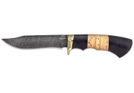 Нож ручной работы Ножемир из дамасской стали КНЯЗЬ (2373)д