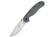 Нож складной Ontario RAT 1 ON8848GY клинок AUS8 серая нейлоновая рукоять 8848GY