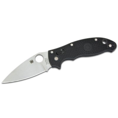 Нож Spyderco Manix2 LTW Plainedge Black C101PBK2