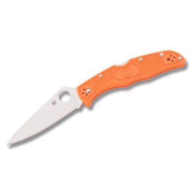 Нож Spyderco Endura 4 Flat Ground Orange C10FPOR