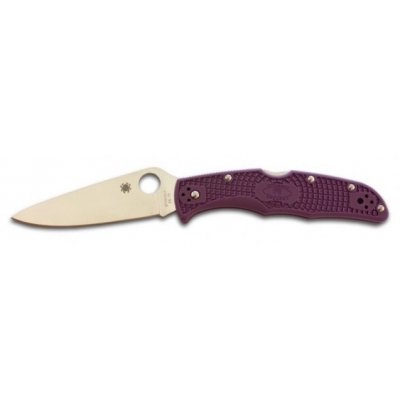 Нож Spyderco Endura Flat Ground Purple C10FPPR
