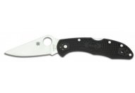 Нож Spyderco Delica Flat Ground Black C11FPBK
