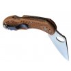 Нож Spyderco Delica Flat Ground Brown C11FPBN