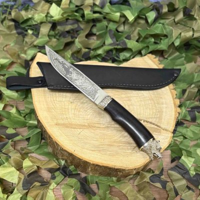 Нож Титов и Солдатова Спартанец, сталь 95Х18 кованая, рукоять Граб
