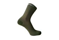Водонепроницаемые носки DexShell Ultra Thin Crew L (43-46), оливковый зеленый, DS683OGL