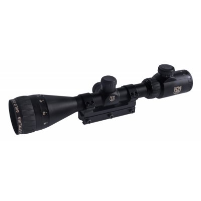 Прицел  Nikko Stirling AIRKING 3-9x42 AO, Half MD, с подсветкой, 25,4мм, моноблок призма 11мм