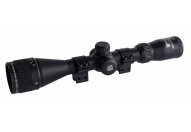 Прицел Nikko Stirling MOUNTMASTER 3-9x40, Half MD, подс. красн./зелен., AO, 2 кольца на 11мм