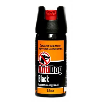 Распылитель-баллончик AntiDog Black 65 мл (аэрозольно-струйный)