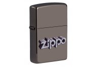 Зажигалка Zippo 49417 "Lion Design Black Ice"
