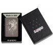 Зажигалка Zippo 49433 "Lion Design Black Ice"
