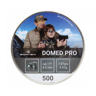 Пули пневматические Borner 4.5 мм Domed Pro 0.51 грамм (500 шт.)