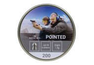 Пули пневматические Borner 6.35 мм Pointed 1.04 грамма  (200 шт.)