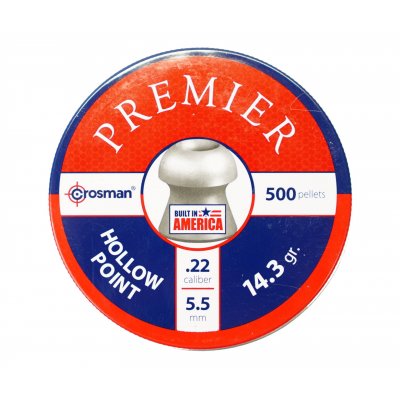 Пули пневматические Crosman 5.5 мм Premier Hollow Point 0,92 грамма (500 шт.)