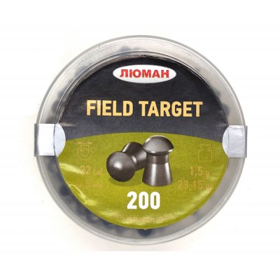Пули пневматические Люман Field Target 5,5 мм 1,5 грамма (200 шт.)